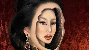 Mimi Choi: Μετατρέπει το πρόσωπό της σε οφθαλμαπάτες